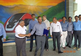 Visit of Shri Sudheer Kumar, Principal ED/Transformation on 20.09.18